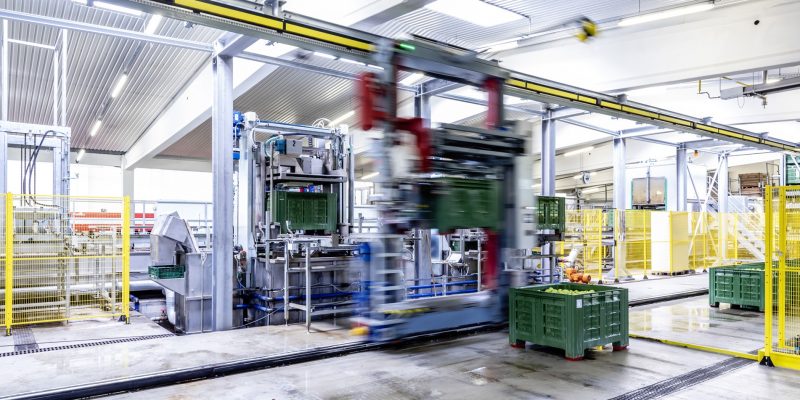 Sortieranlage der OGM Oberkirch GmbH